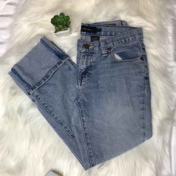 Calvin Klein Crop Jeans - Picture 1 of 4